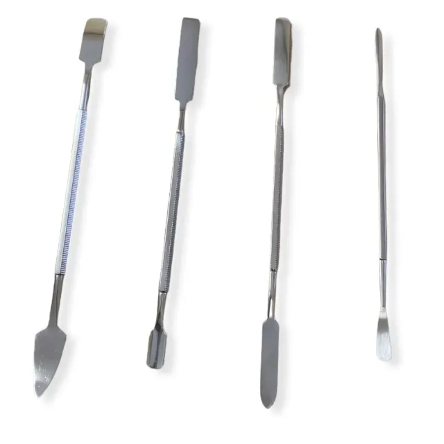 Divine Tribe dab tool set rvs 4 stuks dubbel
