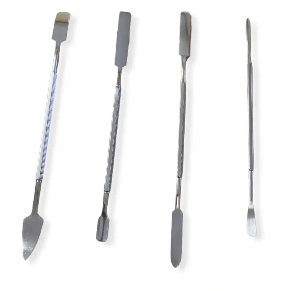 Divine Tribe dab tool set rvs 4 stuks dubbel