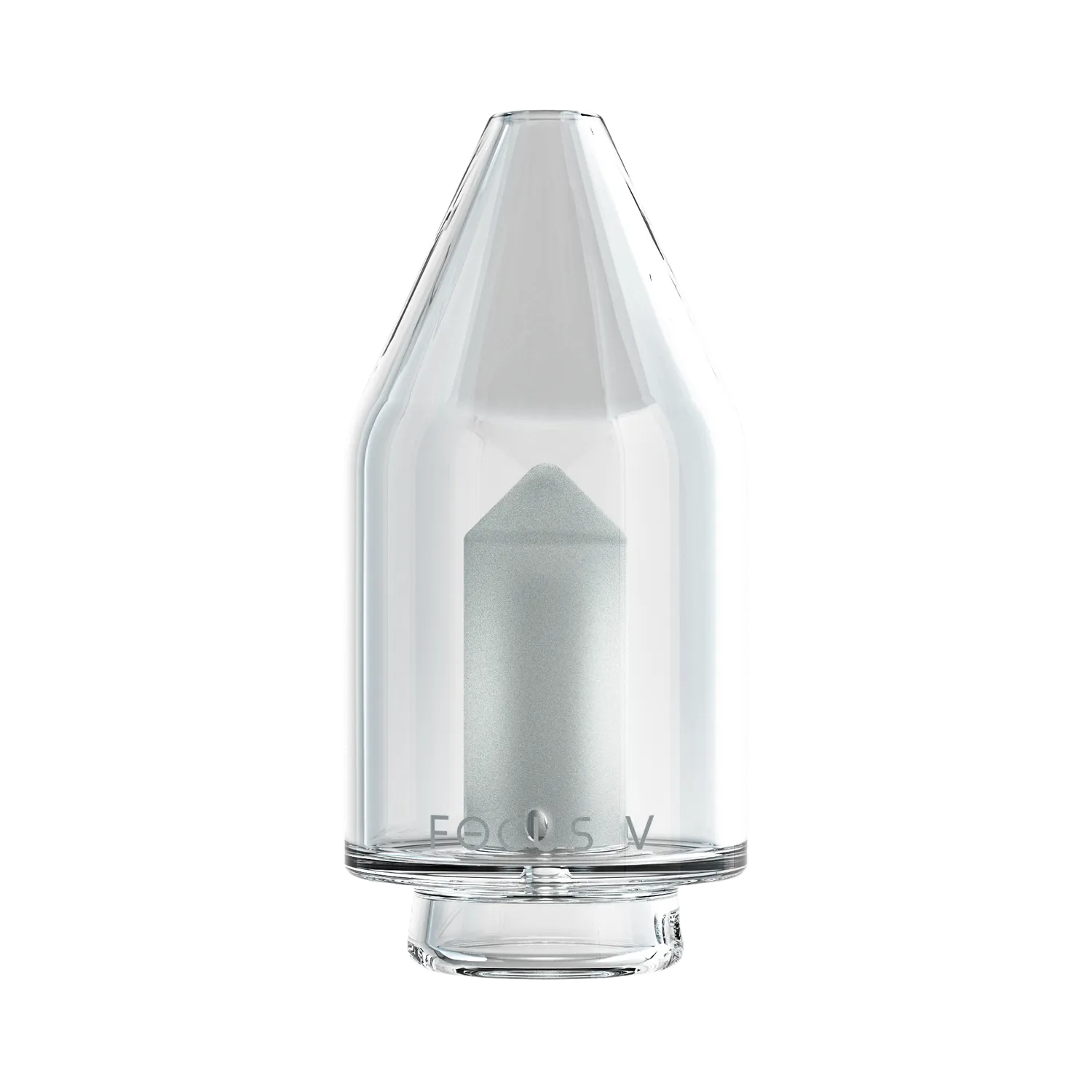Focus V Carta Glass Top glazen opzetstuk clear