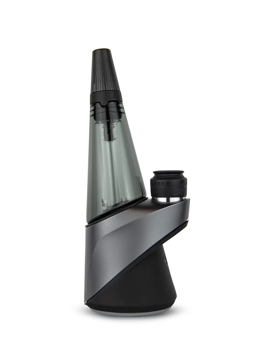 Puffco Peak Pro Travel Glass opzetstuk Shadow Black lekvrij