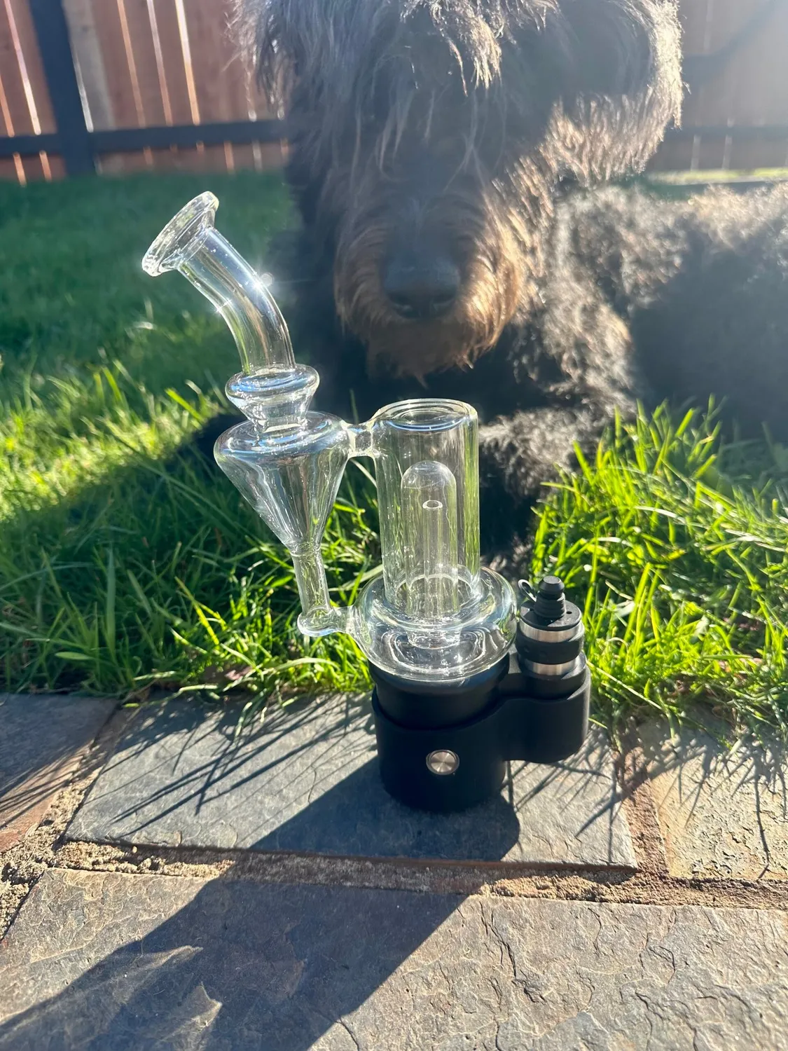Divine Tribe Core 2.0 glazen top eRig recycler perc