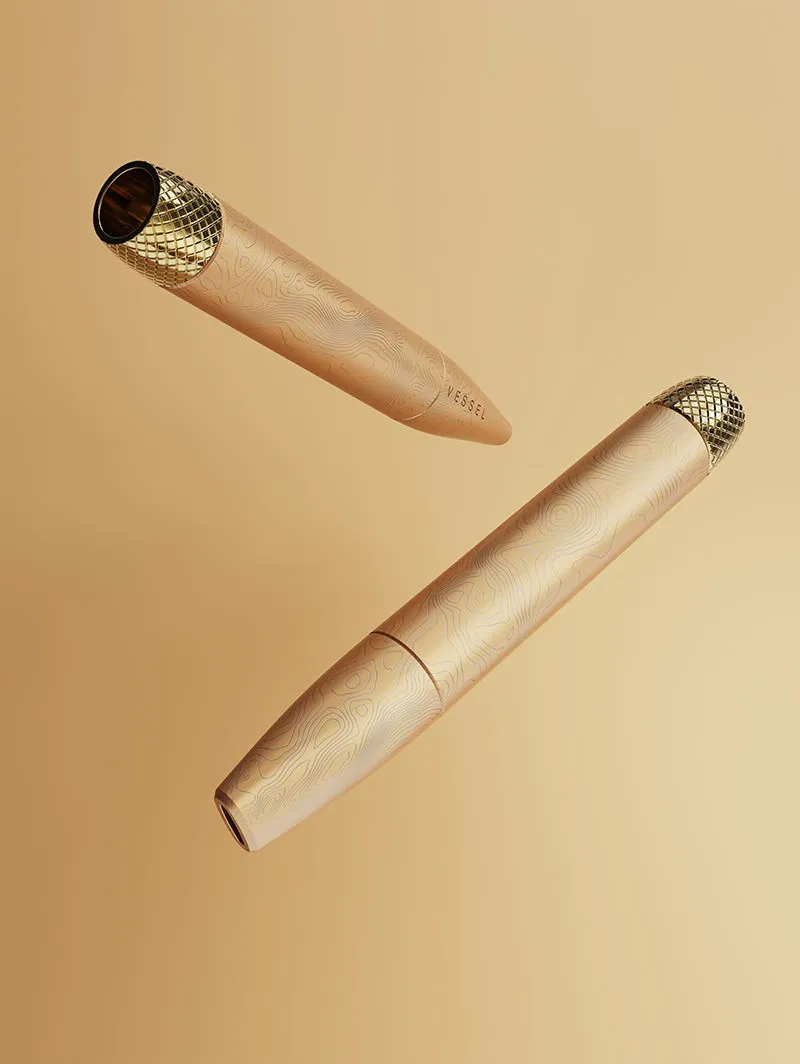Vessel One-Hitter pijpje roségoud koelend filter