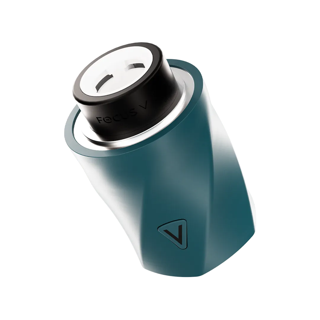 Focus V Aeris Midnight draagbare vaporizer compact zwart