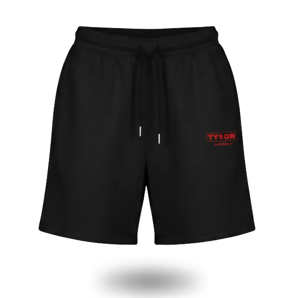 Tyson 2.0 Shorts korte broek zwart katoen unisex