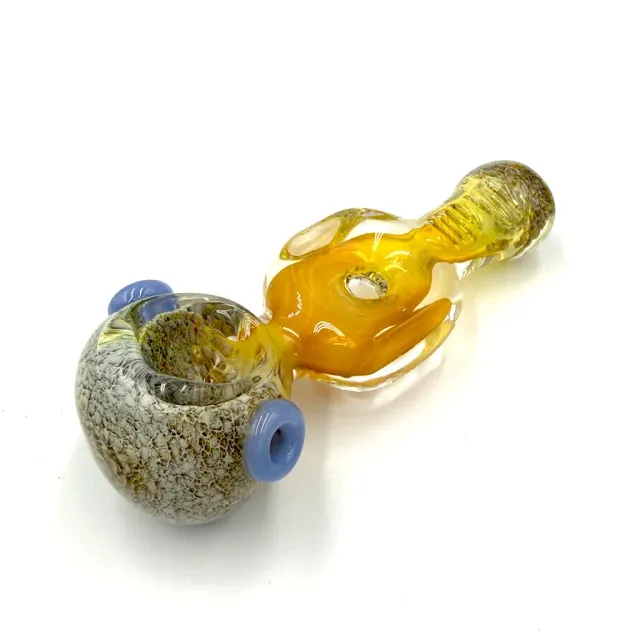 Dip Devices Donut Hole pijpje Yellow Fume 4,5 inch glas