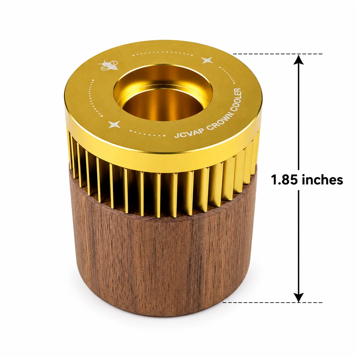JCVAP Crown Cooler standaard walnoot voor Crown Cap