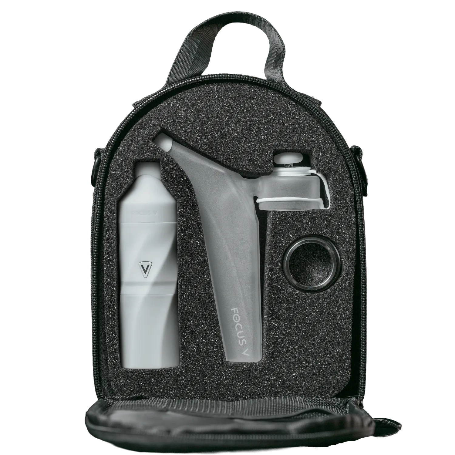 Focus V Aeris Bubbler Kit Frosted vaporizer met bubbler