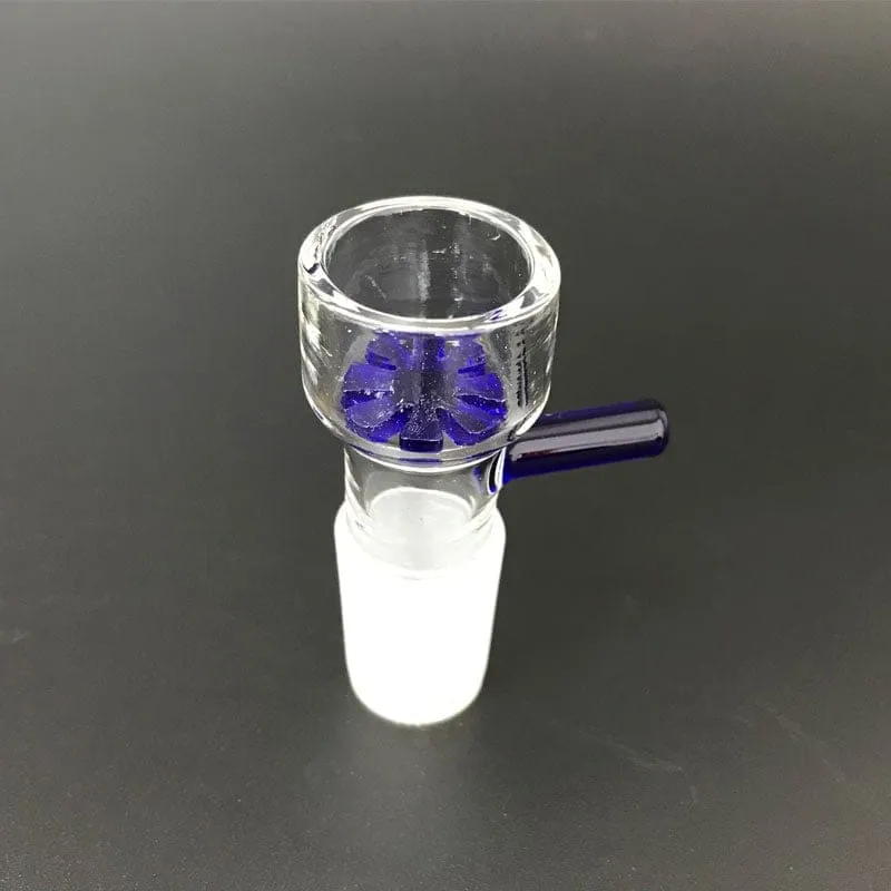 JCVAP GB16 glazen bowl 14mm male met greep