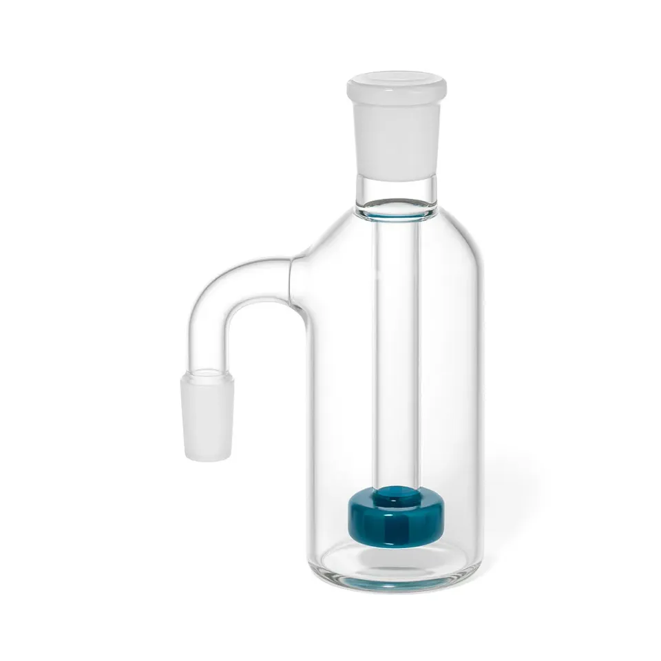 Dip Devices Disc Percolator ash catcher 14mm 90° blauw