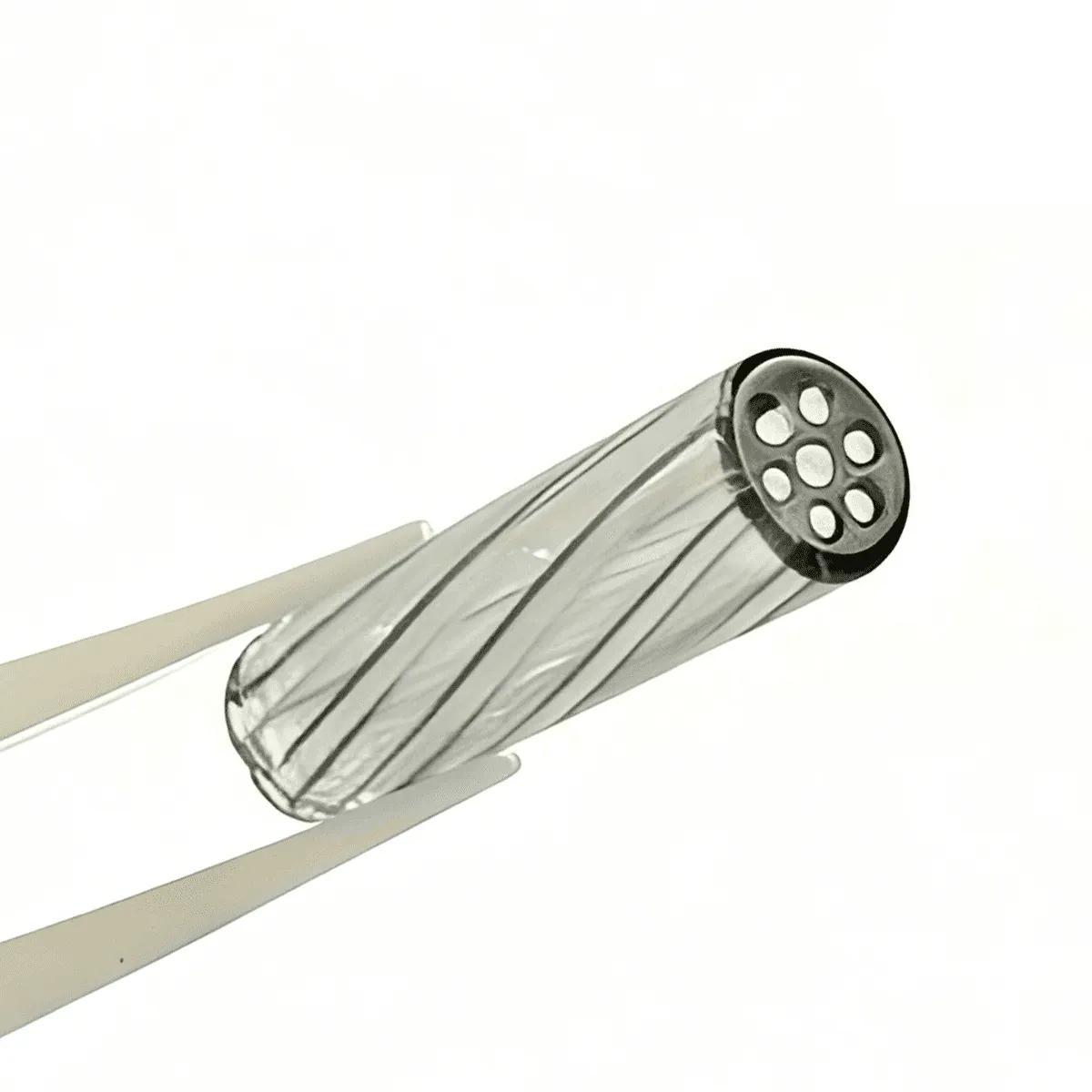JCVAP BrezTips glazen filtertip 8mm grijs glas