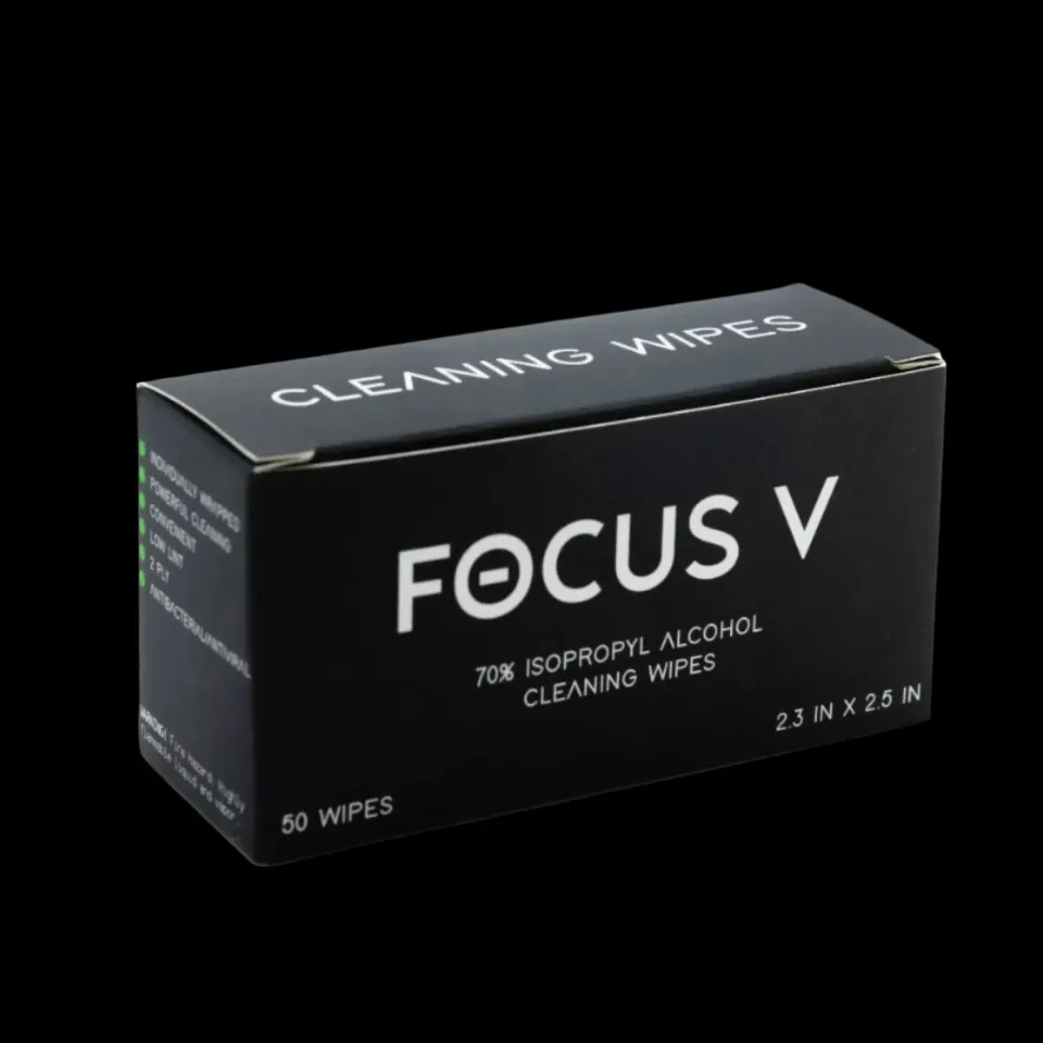 Focus V ISO Wipes reinigingsdoekjes 50 stuks 70% alcohol