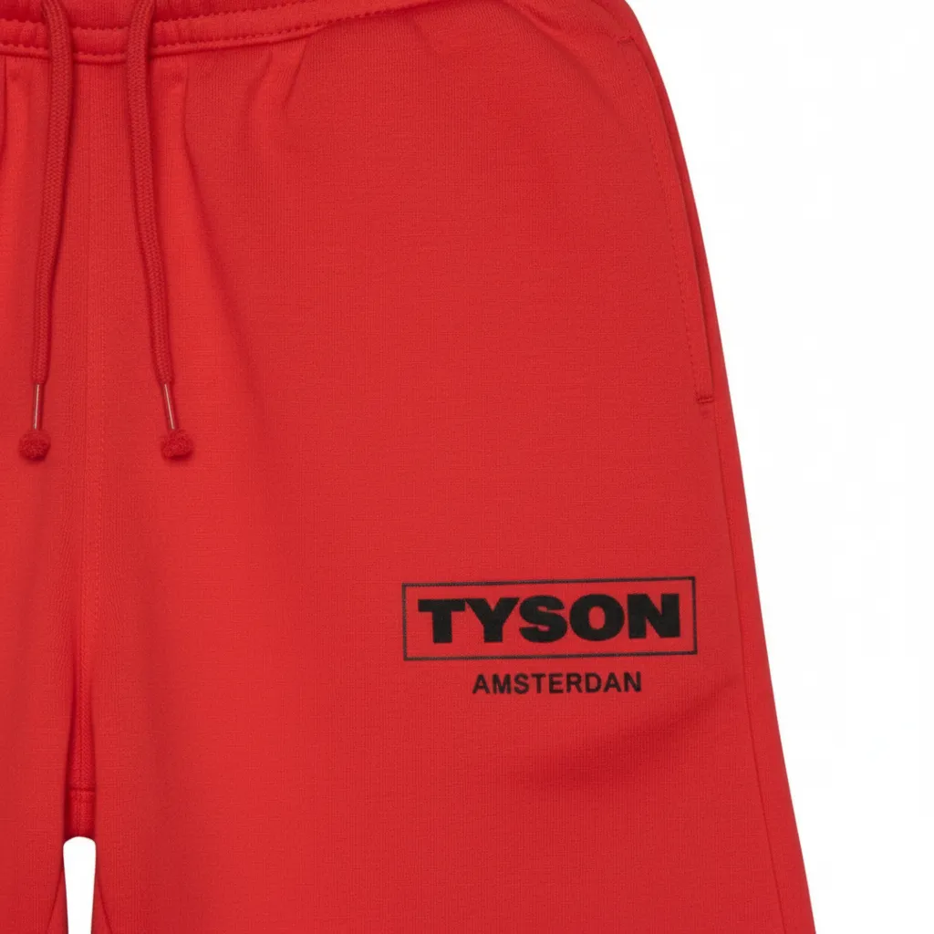 Tyson 2.0 Shorts Unisex Short Rood katoen