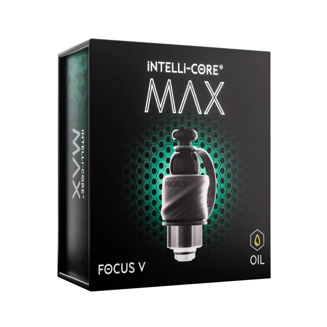 Focus V Intelli-Core MAX atomizer voor olie zwart groot