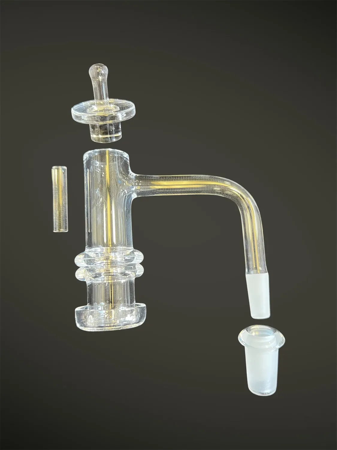 Divine Tribe terp slurper glazen banger 30mm 14mm met marble