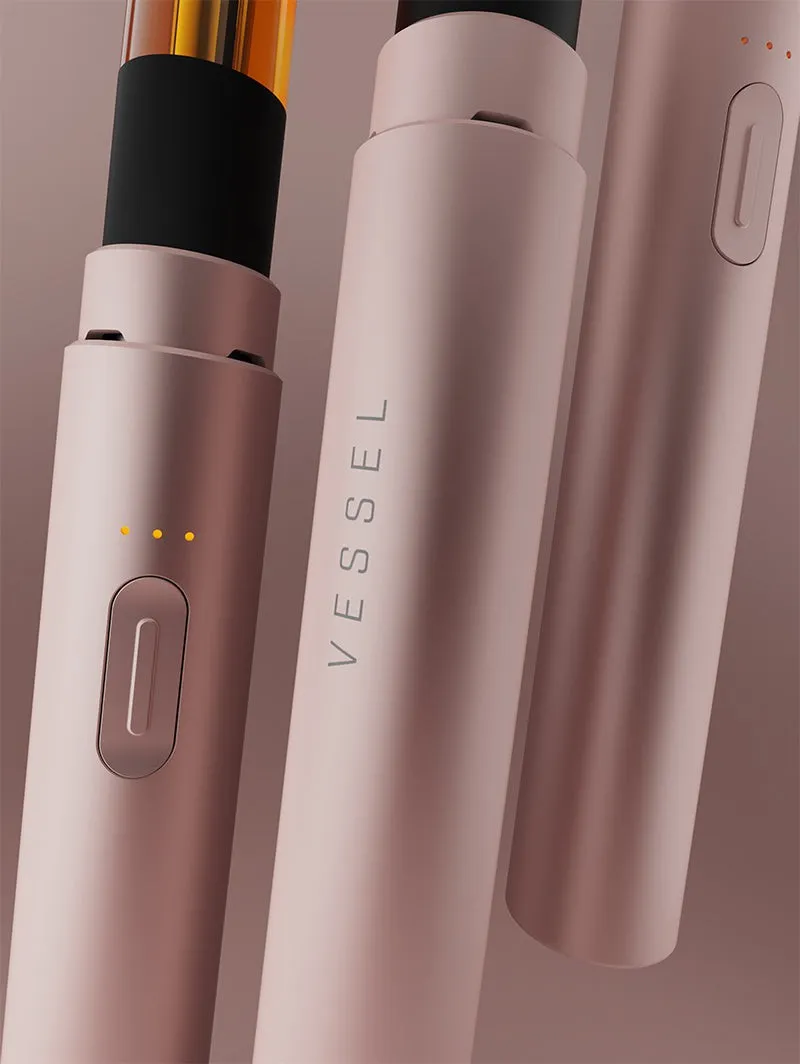 Vessel Core batterij Blush compacte 510 vape