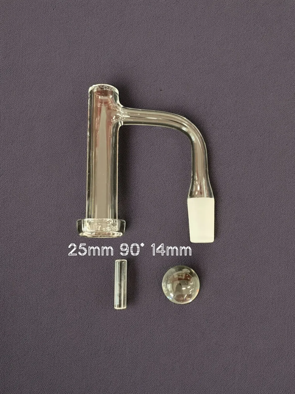 Divine Tribe terp slurper glazen banger 30mm 14mm met marble