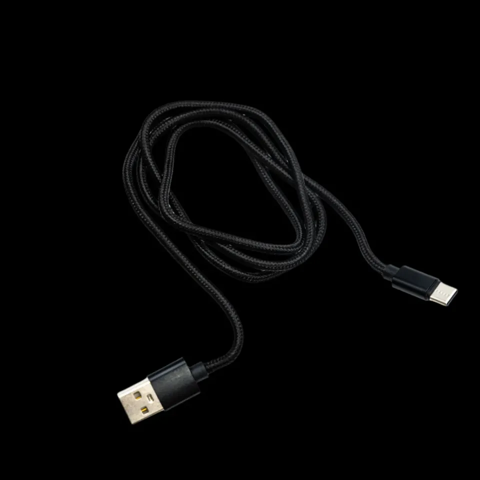 Focus V USB-C snoer oplader zwart travel