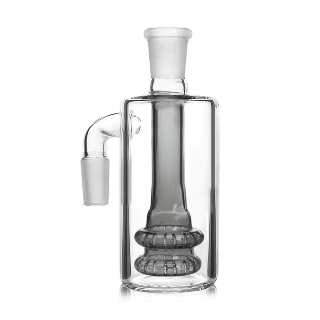 Dip Devices Double-Tier Showerhead ashcatcher 14mm 90° blauw