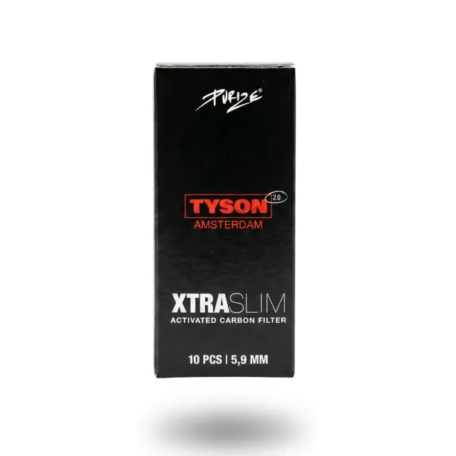Tyson 2.0 x Purize Xtra Slim filters 10 stuks