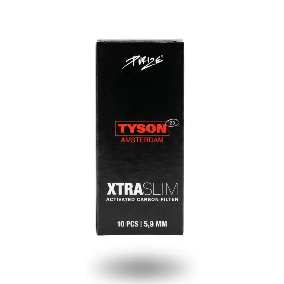 Tyson 2.0 x Purize Xtra Slim filters 10 stuks