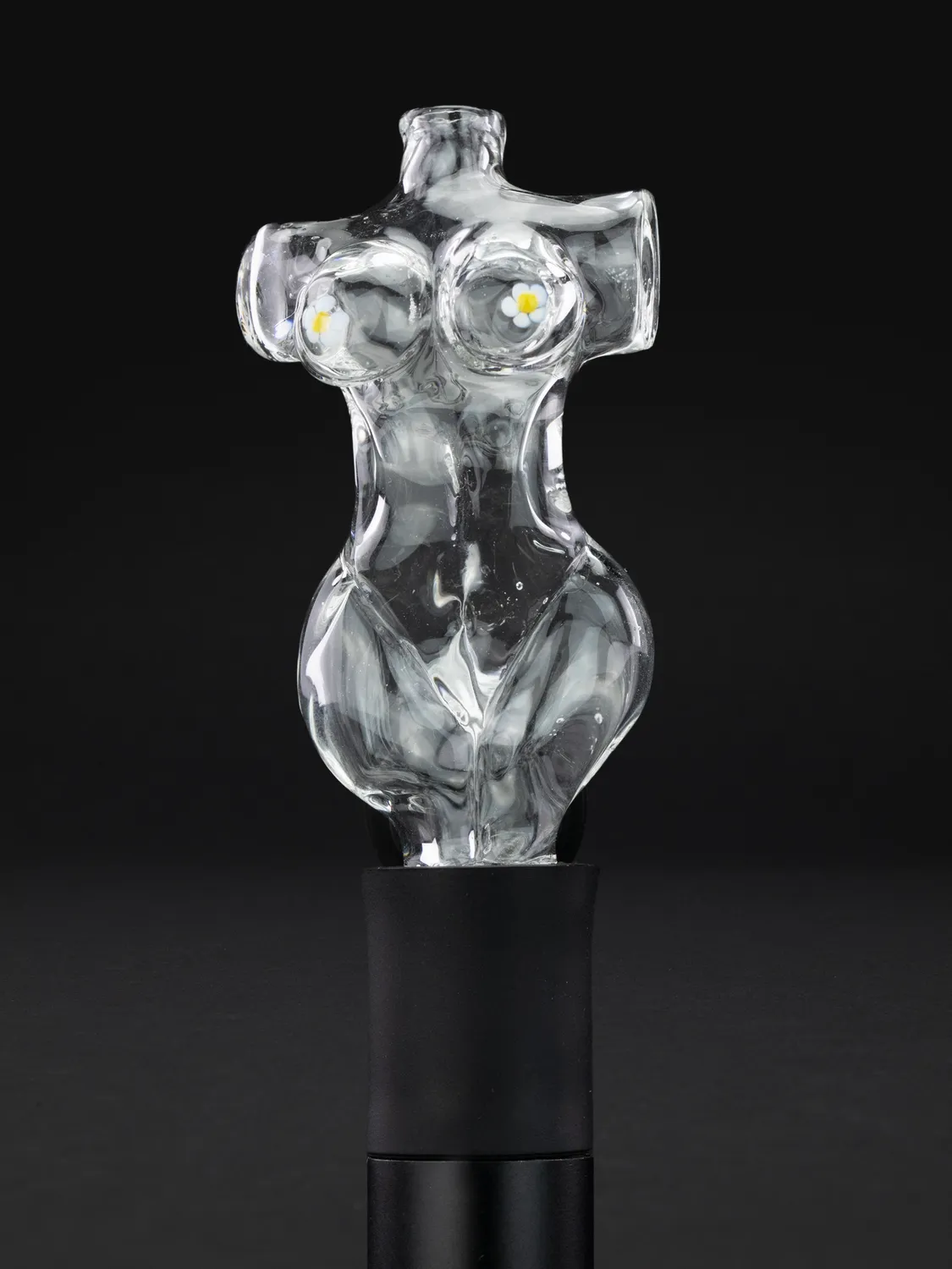 Puffco Torso Top glazen opzetstuk voor Pivot 3 inch