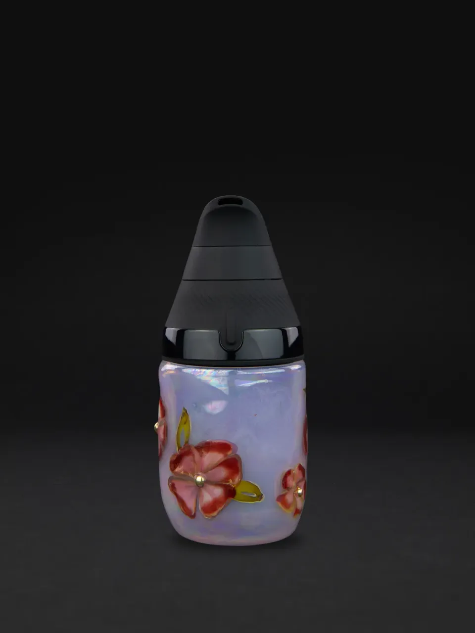 Puffco Blossom glazen opzetstuk iriserend bloem