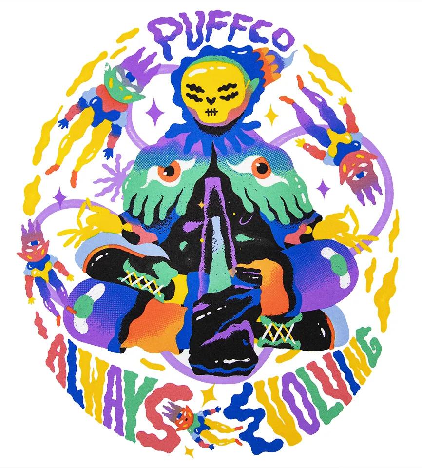 Puffco Always Evolving Shirt t-shirt 100% katoen