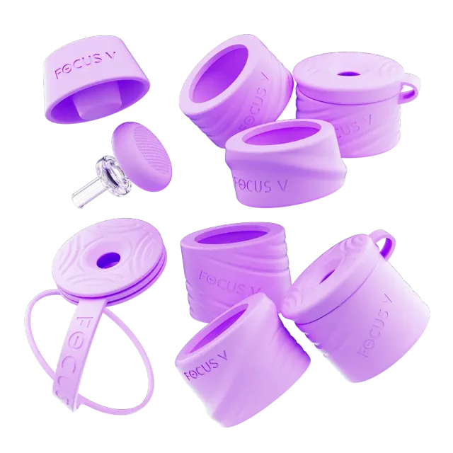 Focus V CARTA Swivel accessoirekit lila siliconen