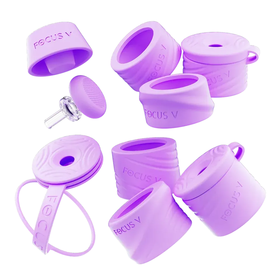 Focus V CARTA Swivel accessoirekit lila siliconen