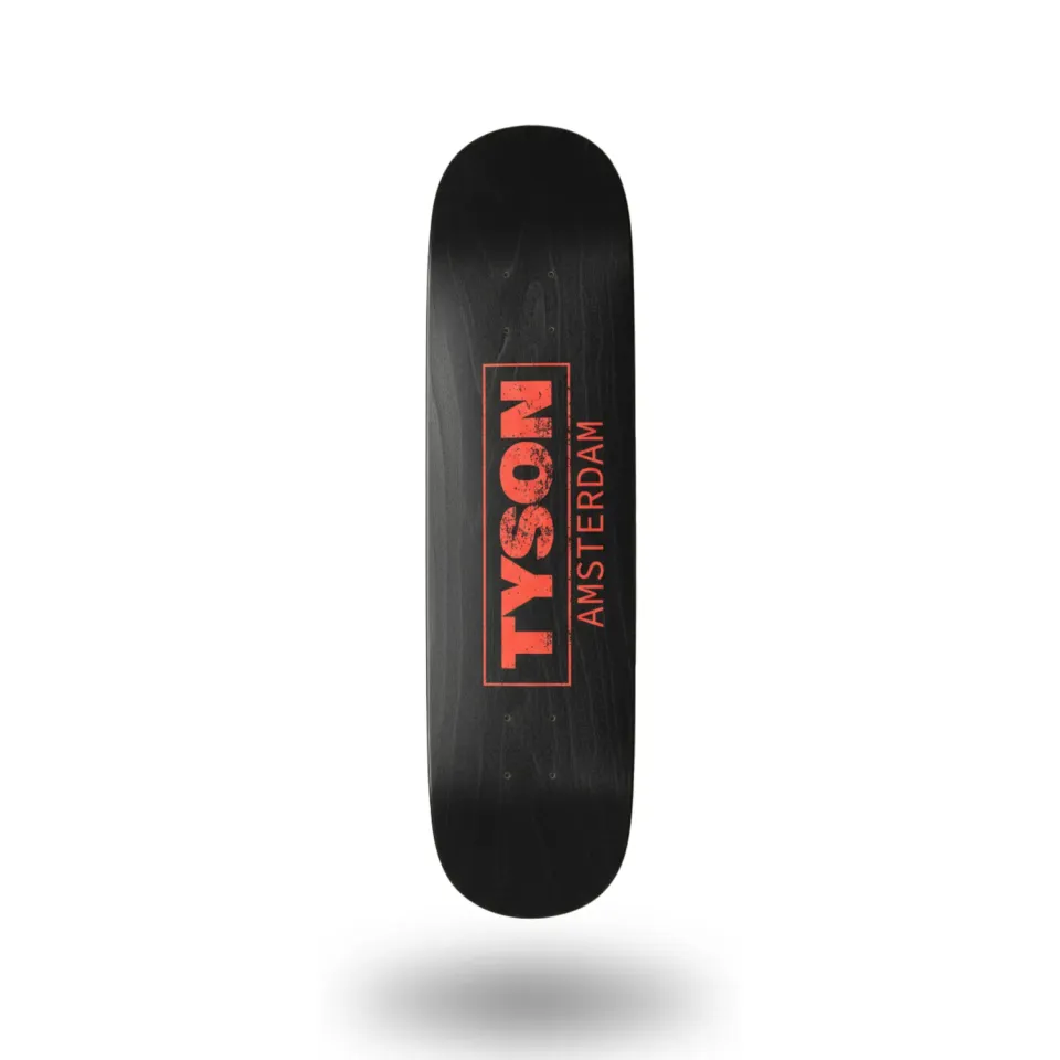 Tyson 2.0 skateboard deck zwart limited