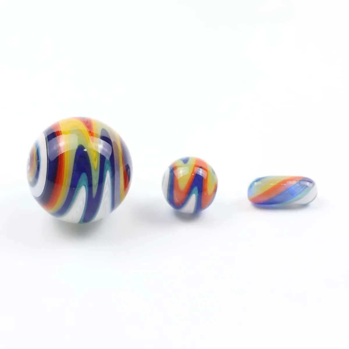JCVAP Wig Wag glazen marble terp slurper set 3-delig
