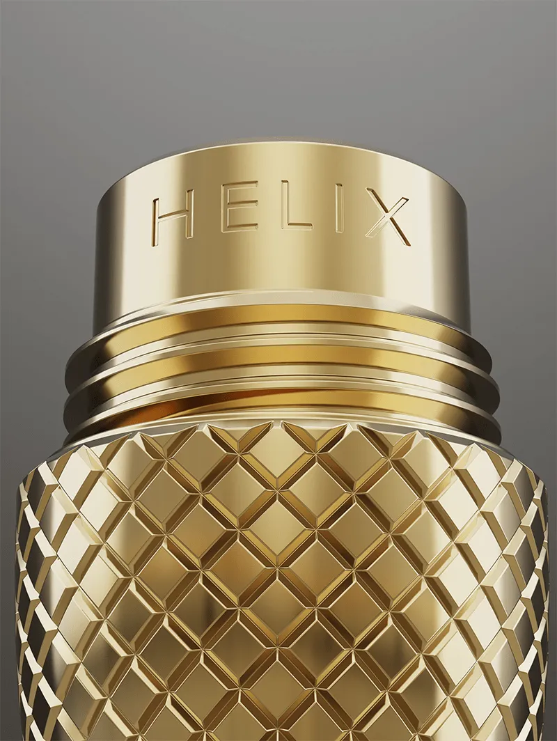 Vessel Helix one-hitter pijpje gunmetal