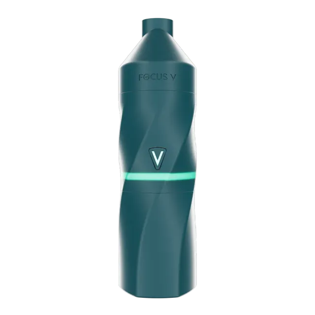 Focus V Aeris Midnight draagbare vaporizer compact zwart