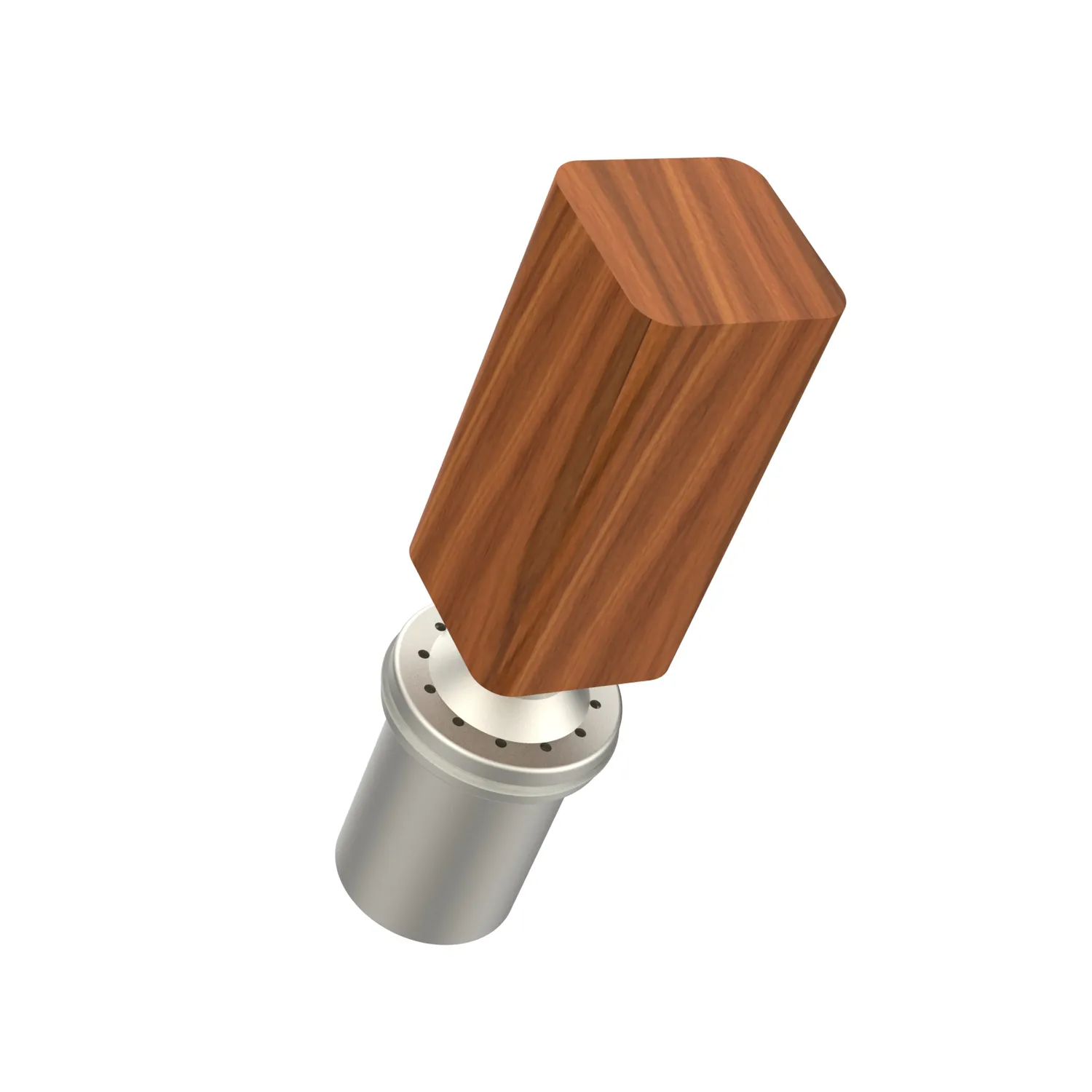 JCVAP Crown Cap injector cap titanium voor Herbcloud