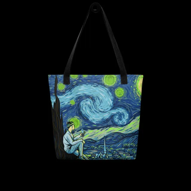Focus V Carta Starry Night tote bag 10 liter