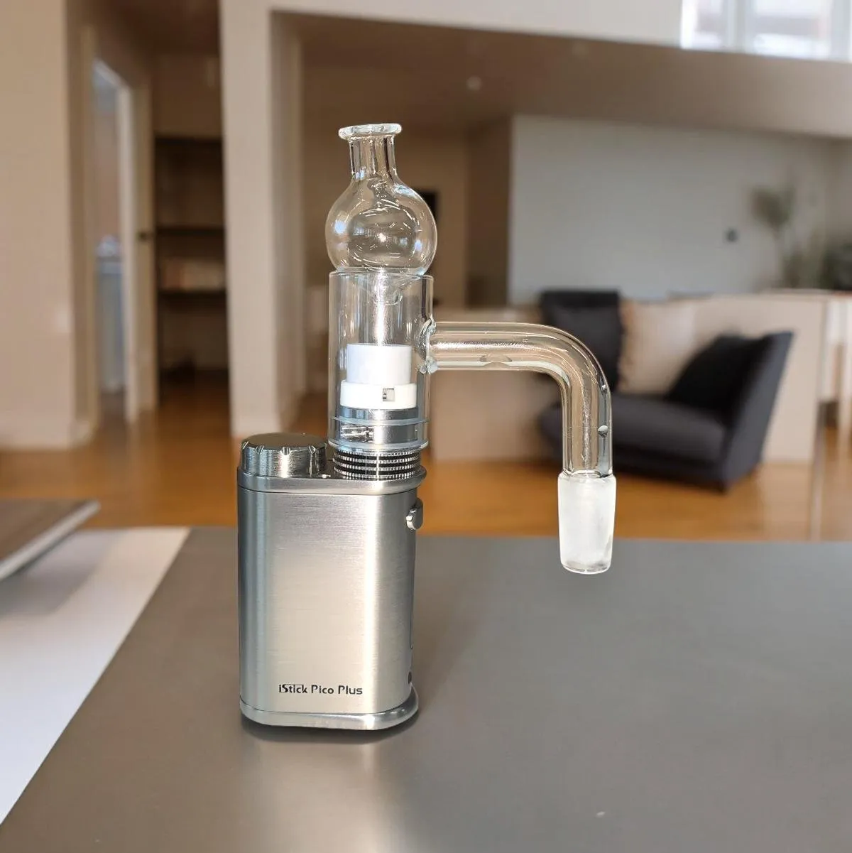 Divine Tribe Divine Crossing V4 V5 quartz banger bodemloos met cap
