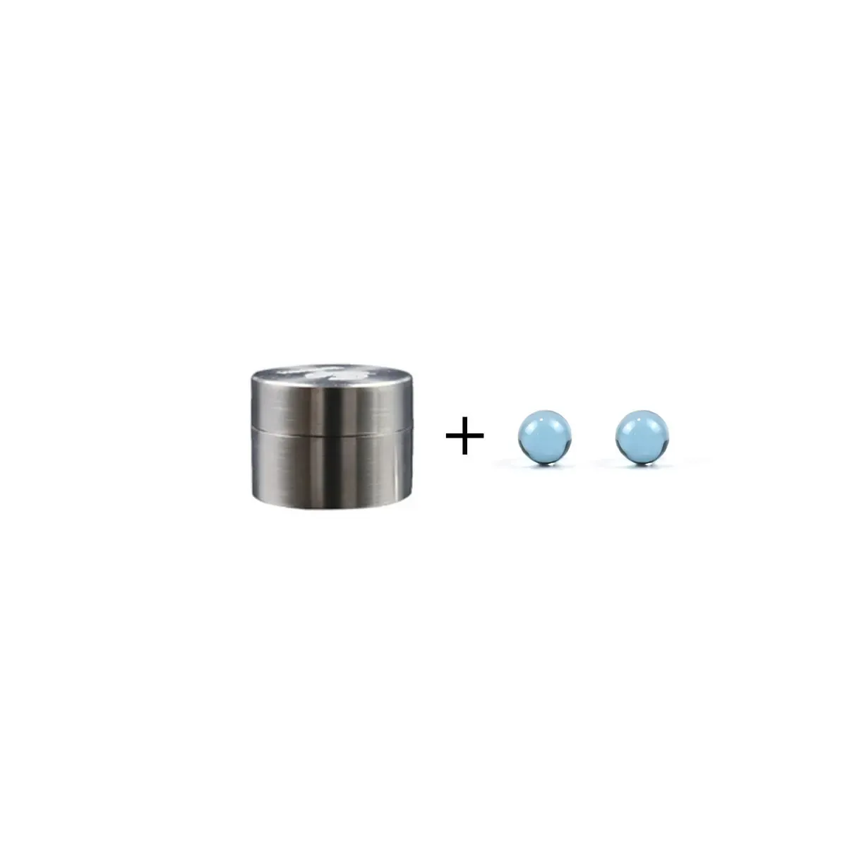 JCVAP Blue Spinel terp pearls 5mm blauw