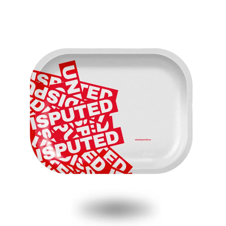 Tyson 2.0 Undisputed Cannabis rolling tray zwart medium