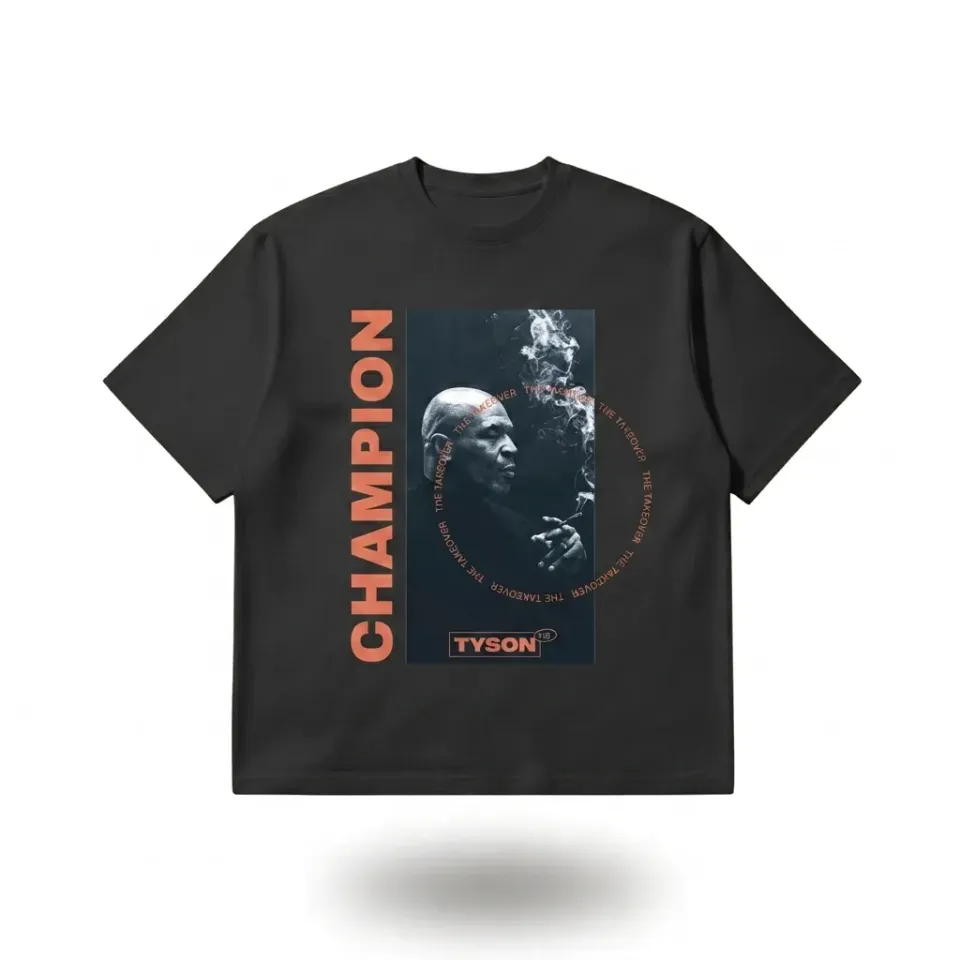 Tyson 2.0 Champion T-shirt zwart katoen unisex